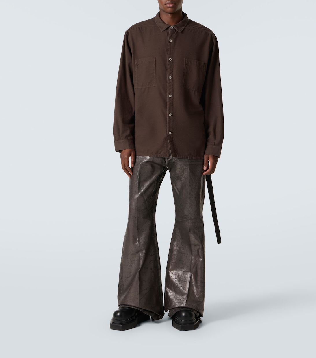 DRKSHDW Jumbo cotton shirt | Rick Owens