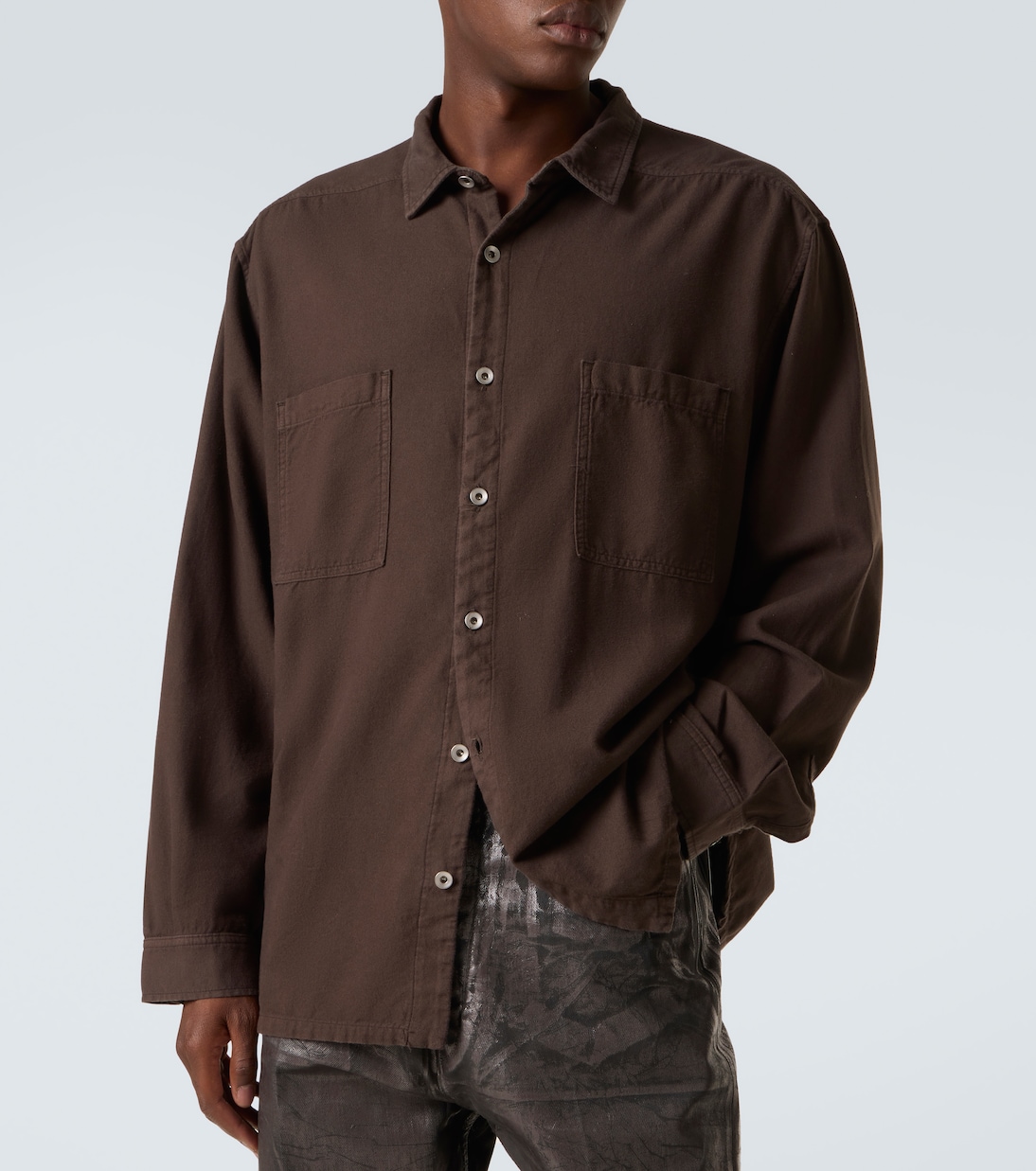 DRKSHDW Jumbo cotton shirt | Rick Owens