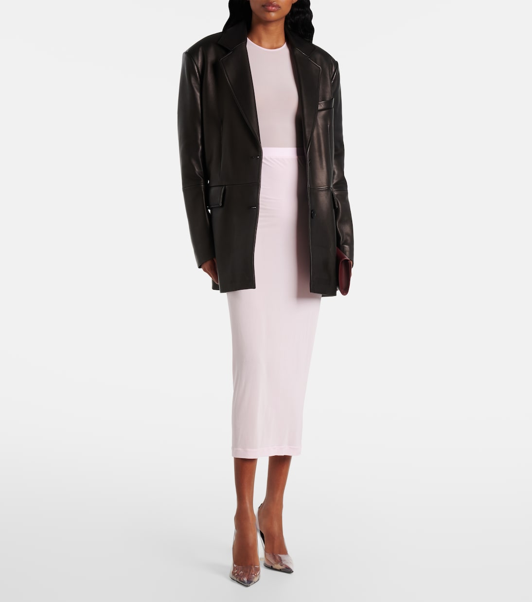 Sheer technical bodysuit | Wardrobe.NYC