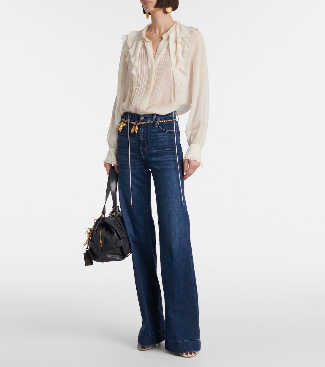 Modern Dojo high-rise flared jeans  | 7 For All Mankind