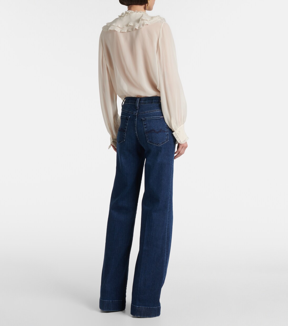 Modern Dojo high-rise flared jeans  | 7 For All Mankind