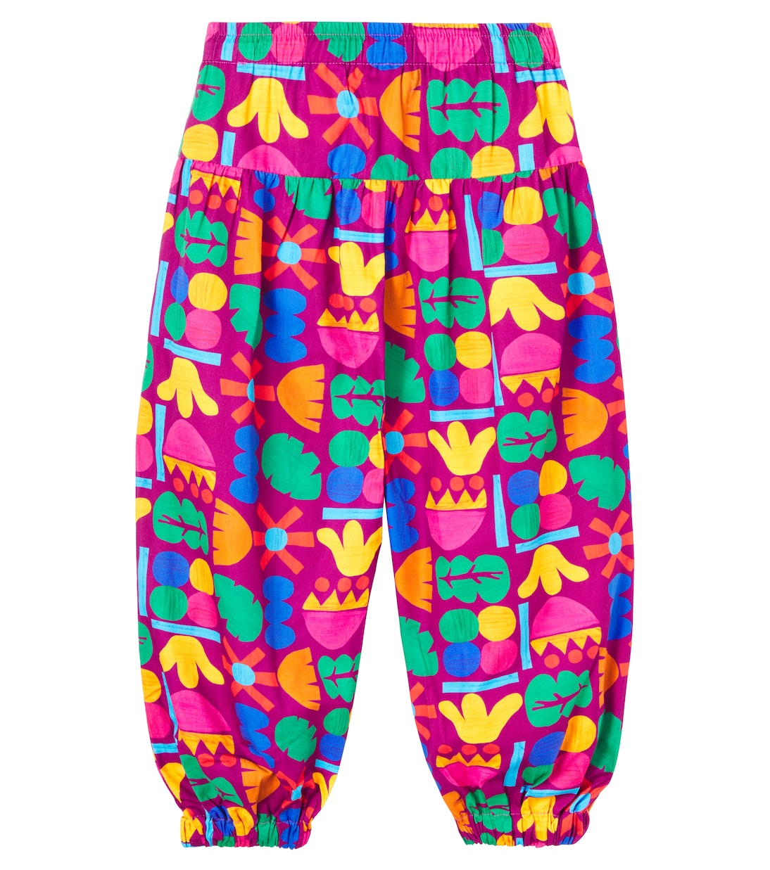 Mais Flores printed cotton pants | Fábula