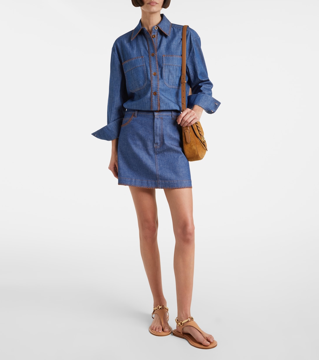 Ascension denim shirt | Zimmermann