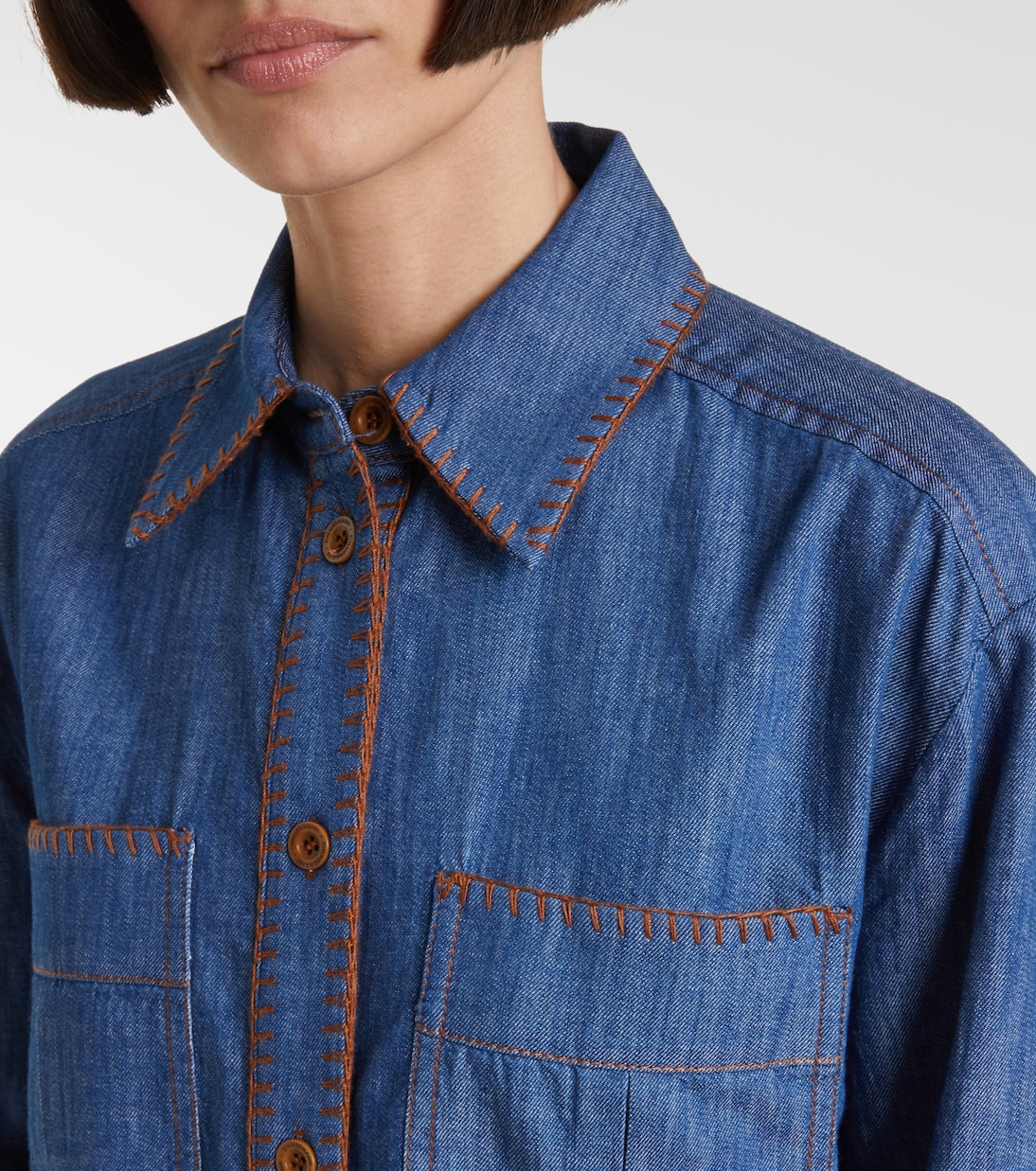 Ascension denim shirt | Zimmermann