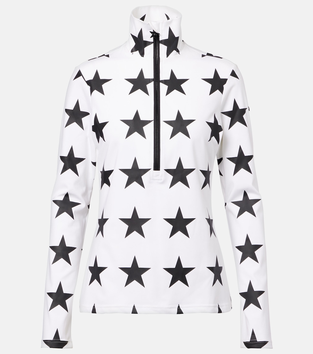 Lunaria printed half-zip ski top | Goldbergh