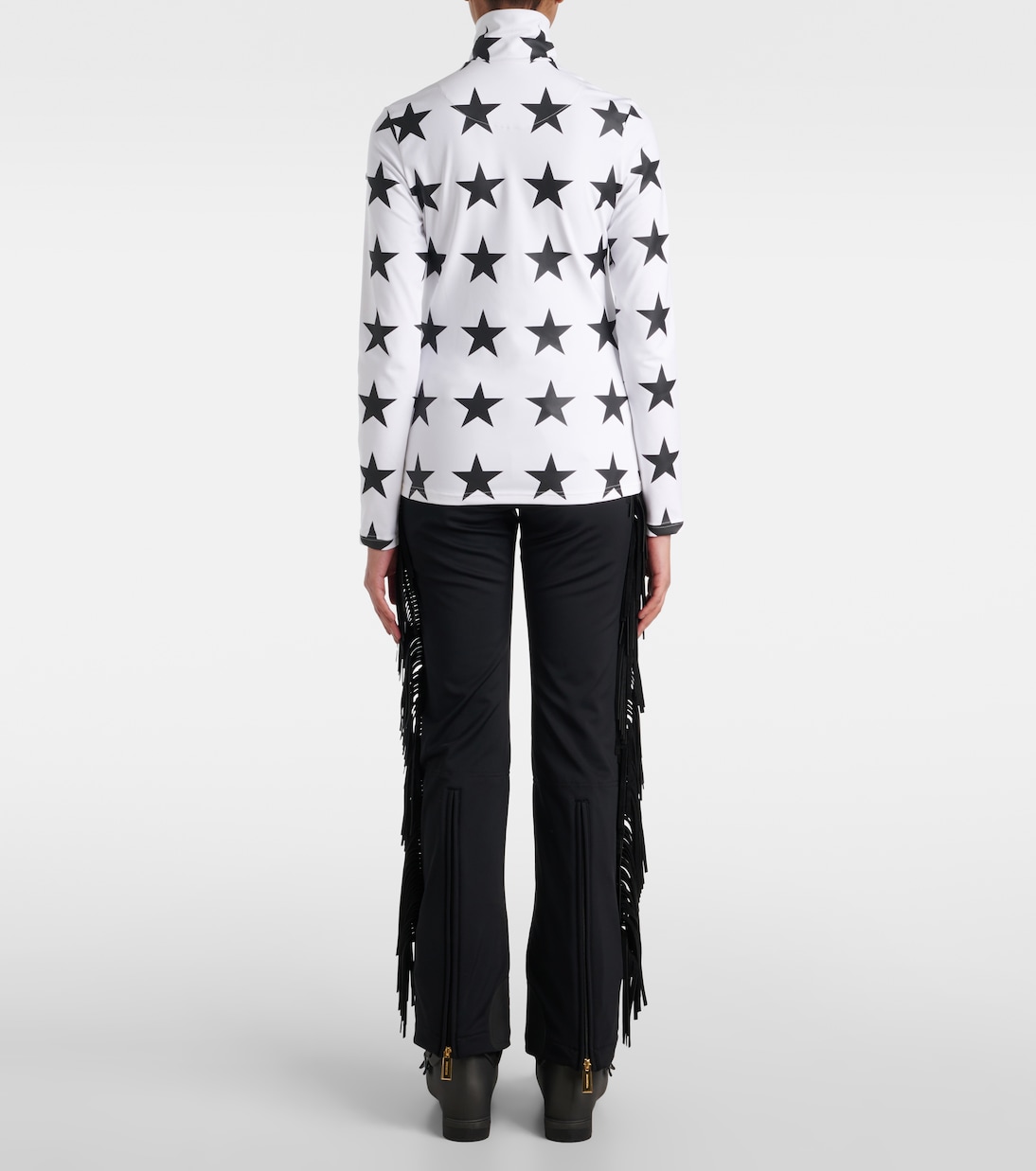 Lunaria printed half-zip ski top | Goldbergh