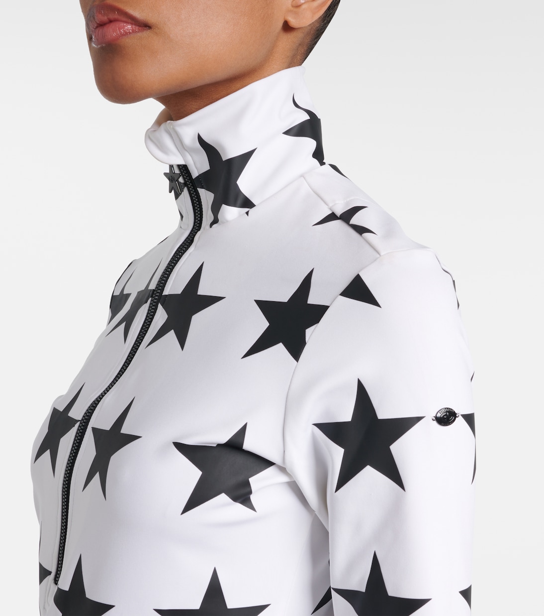 Lunaria printed half-zip ski top | Goldbergh