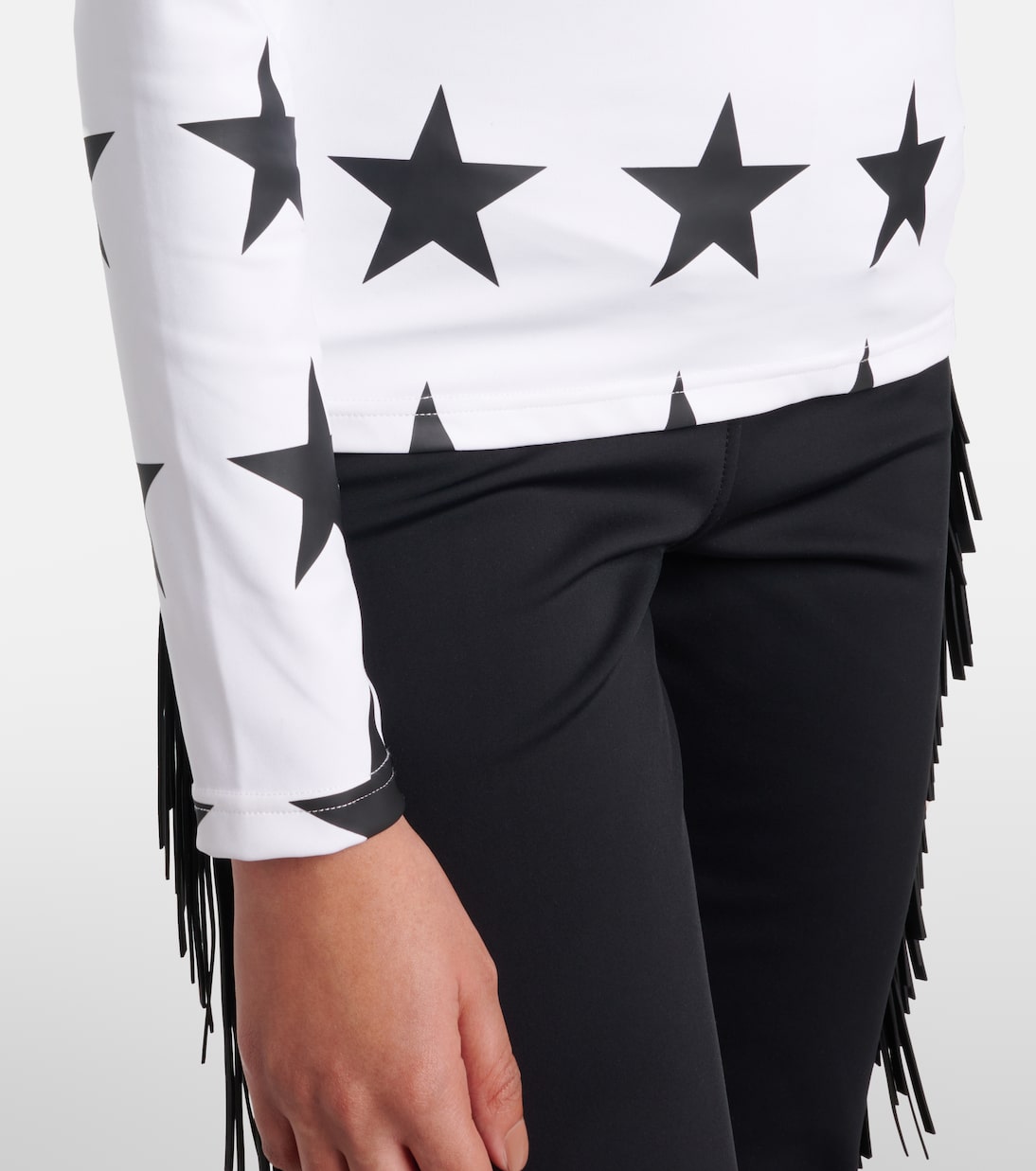 Lunaria printed half-zip ski top | Goldbergh