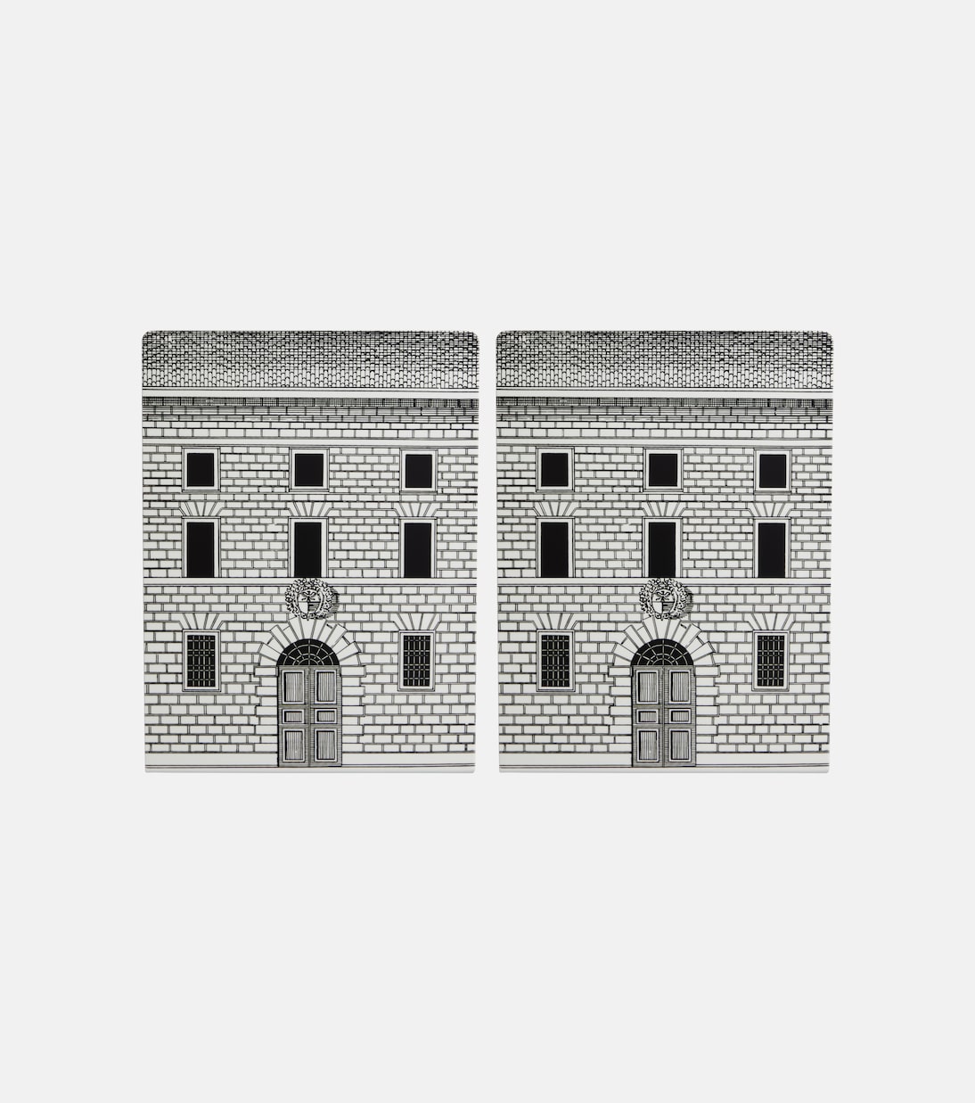 Architettura set of 2 bookends | Fornasetti