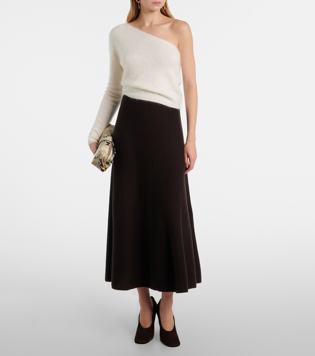 One-Shoulder-Top Dae aus Kaschmir | Lisa Yang