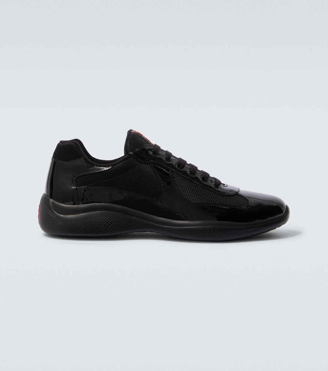 Patent leather sneakers | Prada