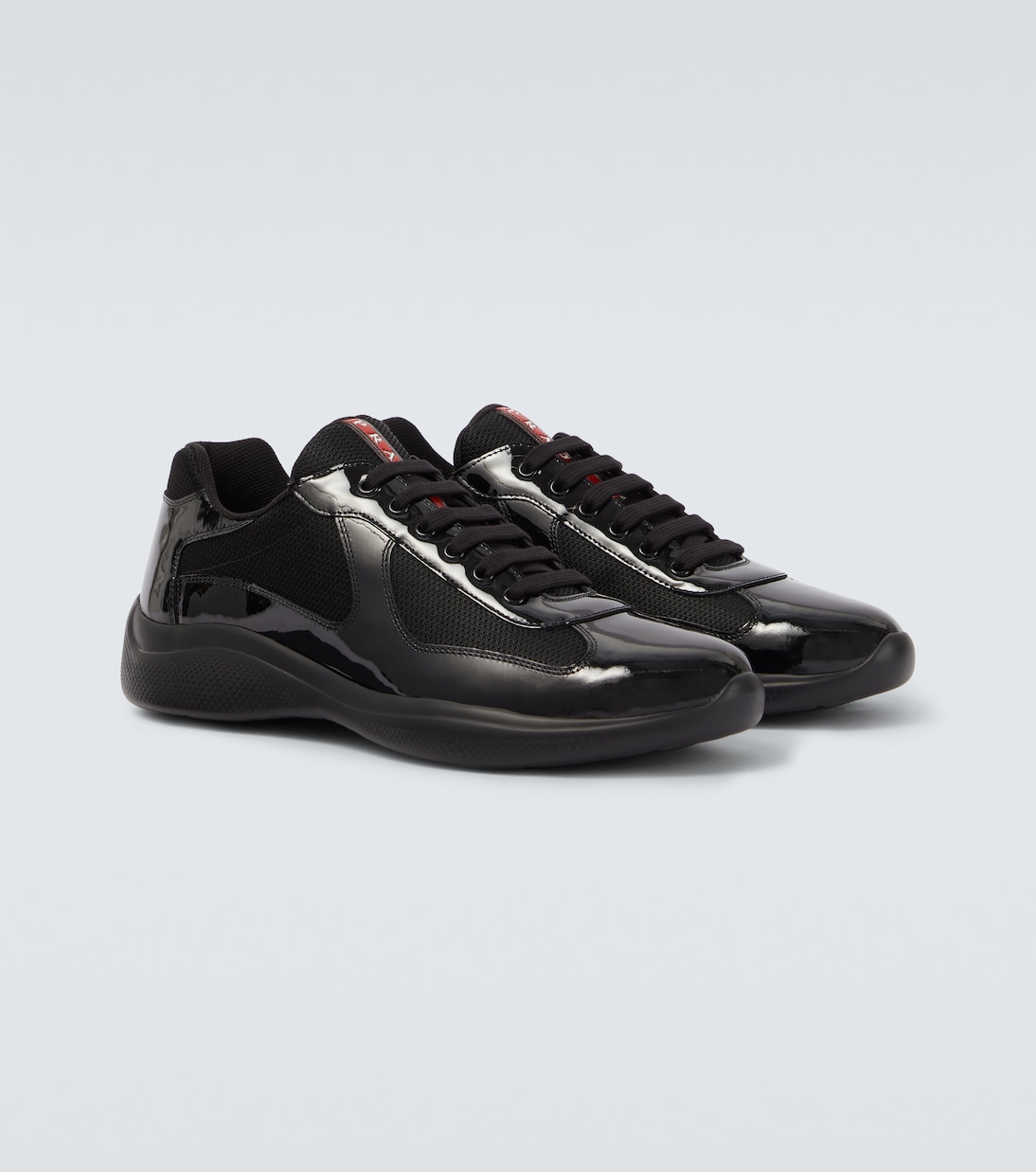 Patent leather sneakers | Prada