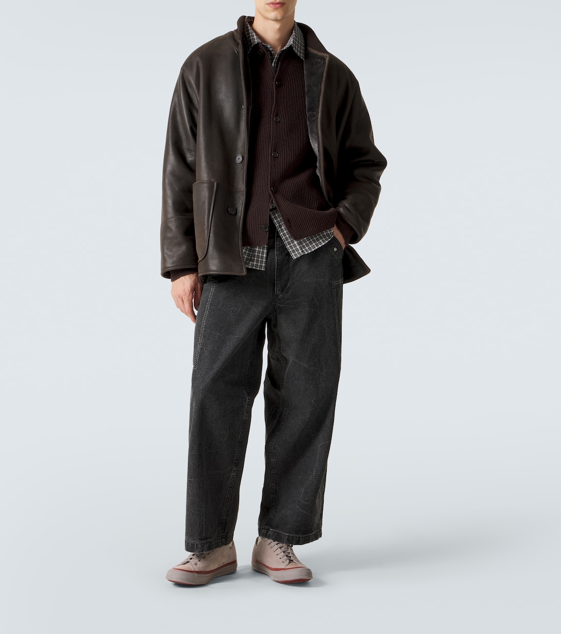 Shearling-lined jacket | A.Presse