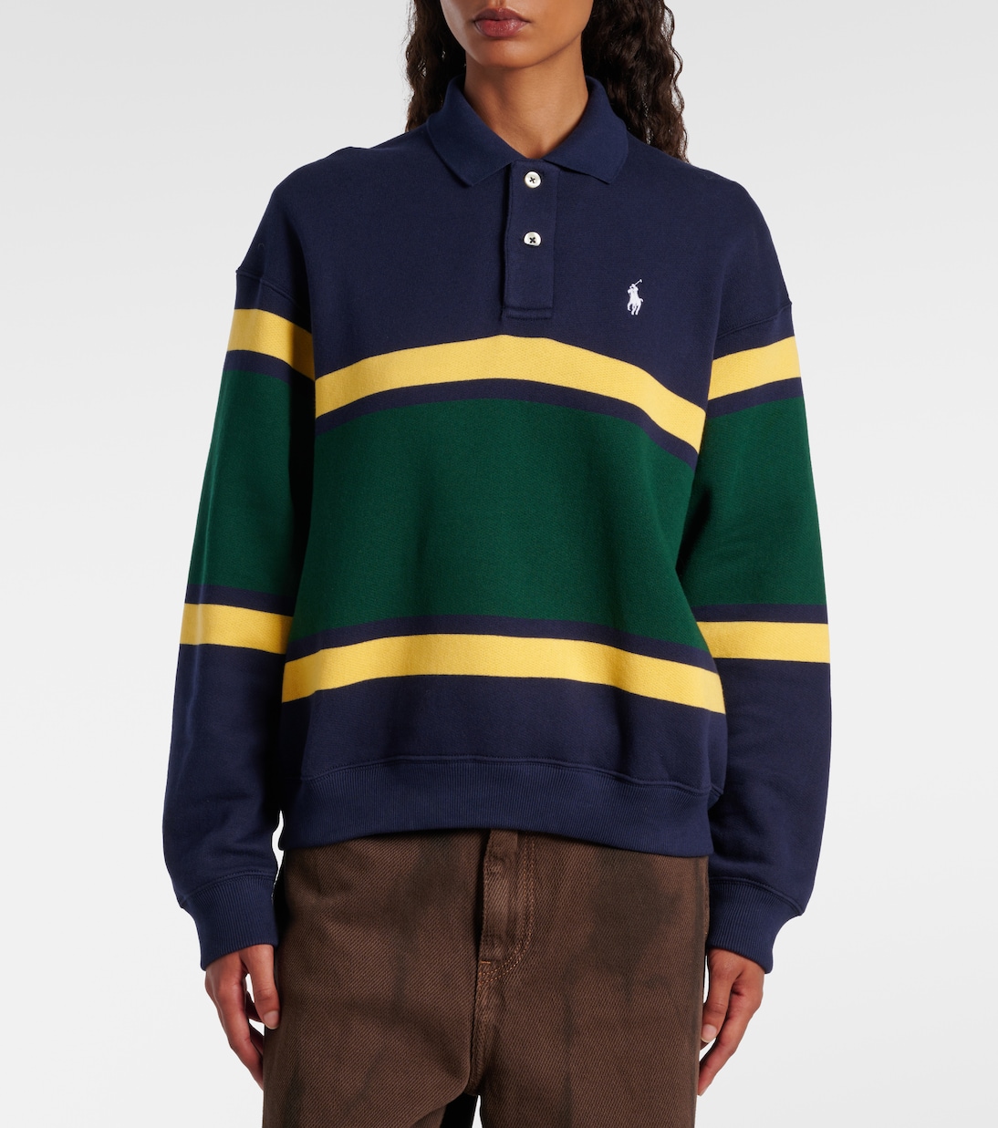 Rugby Shirt aus einem Baumwollgemisch | Polo Ralph Lauren