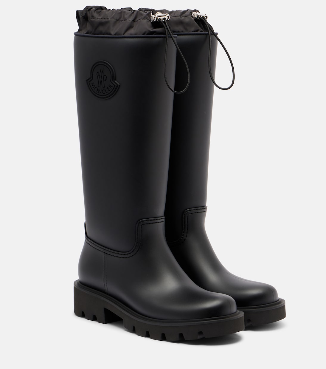 Kickstream logo rain boots | Moncler