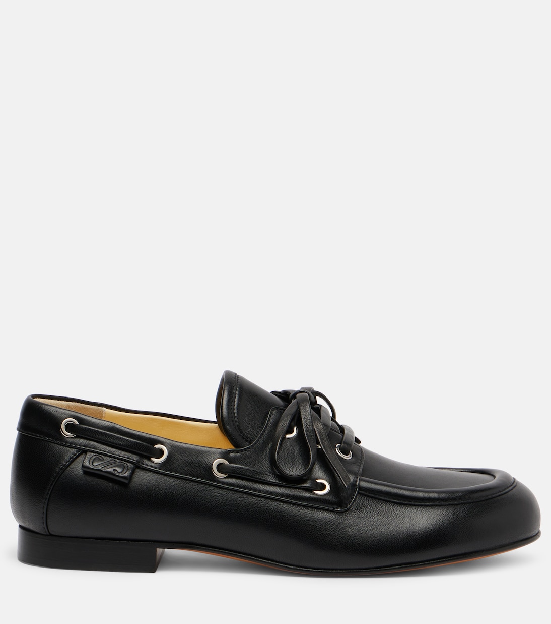 Leather boat shoes | Proenza Schouler