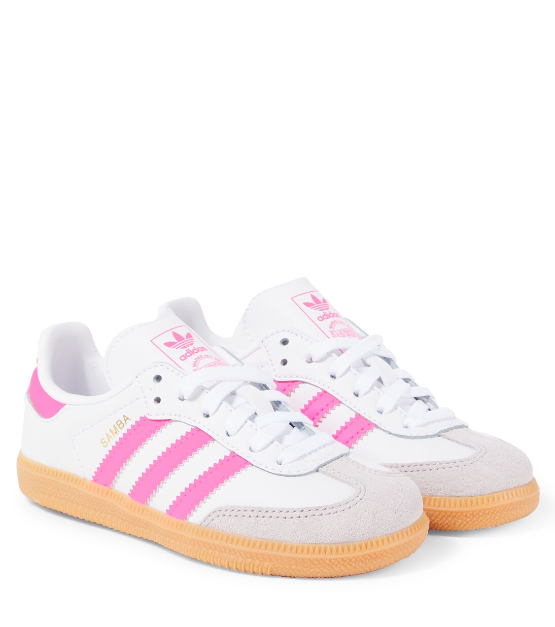 Samba OG leather and suede sneakers | Adidas Originals Kids