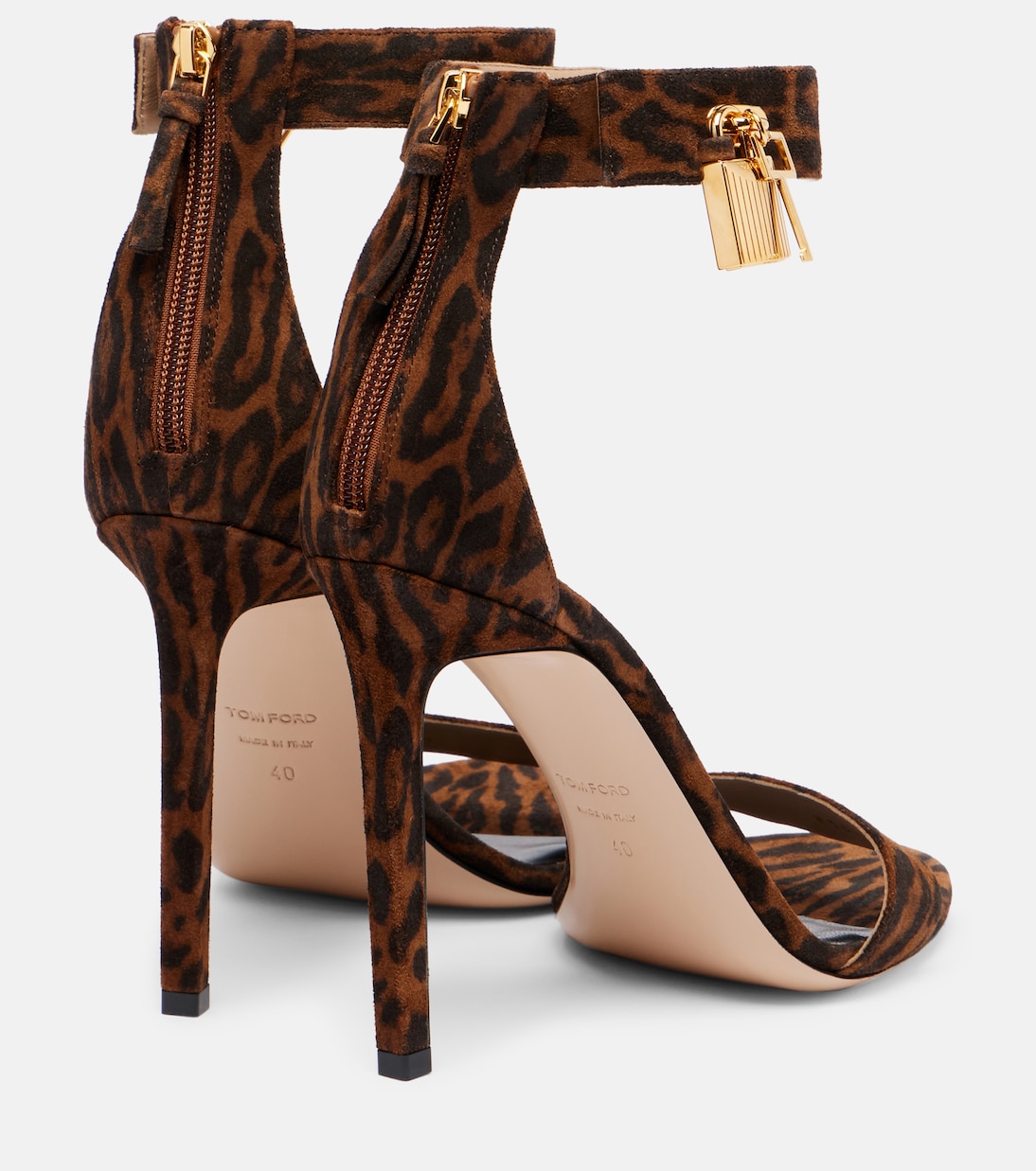 Sandalen 105 aus Veloursleder | Tom Ford