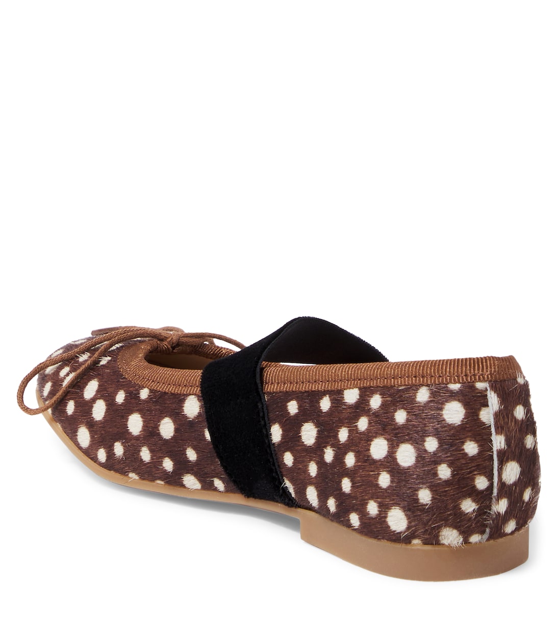 Dory Elast leather ballet flats | Pom d'Api