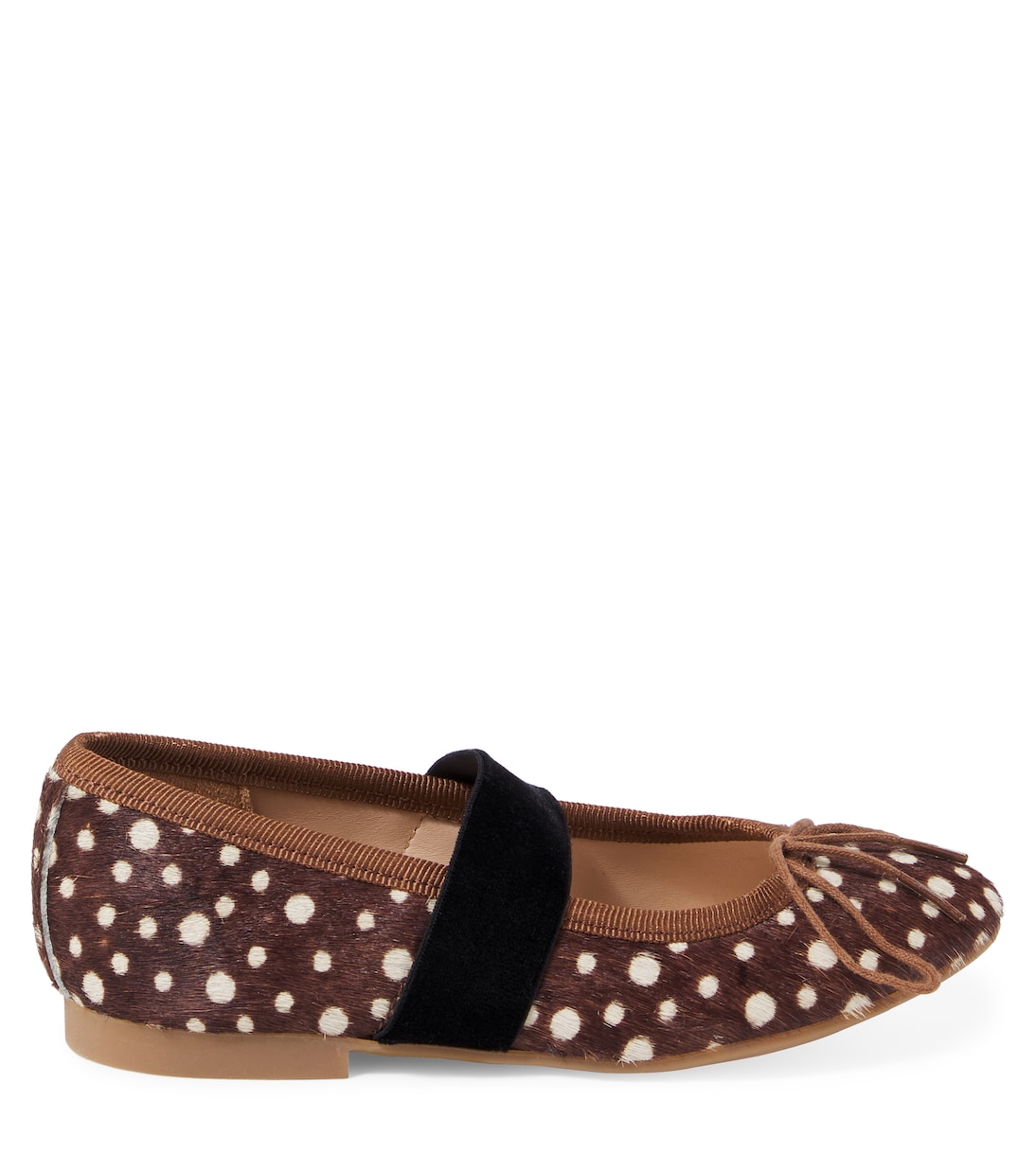 Dory Elast leather ballet flats | Pom d'Api