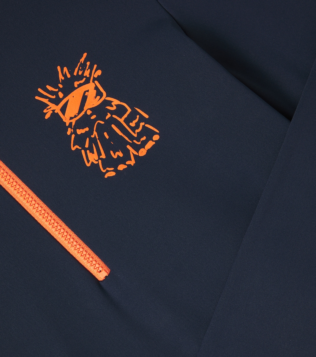 Benno printed half-zip technical top | Bogner Kids