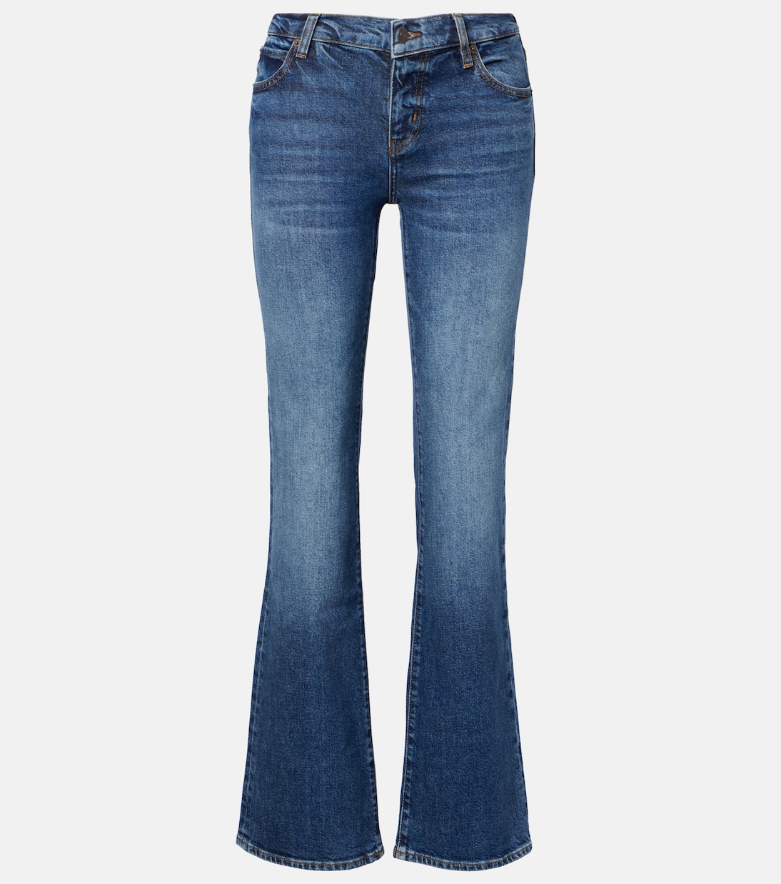 The Rodeo high-rise bootcut jeans | Frame
