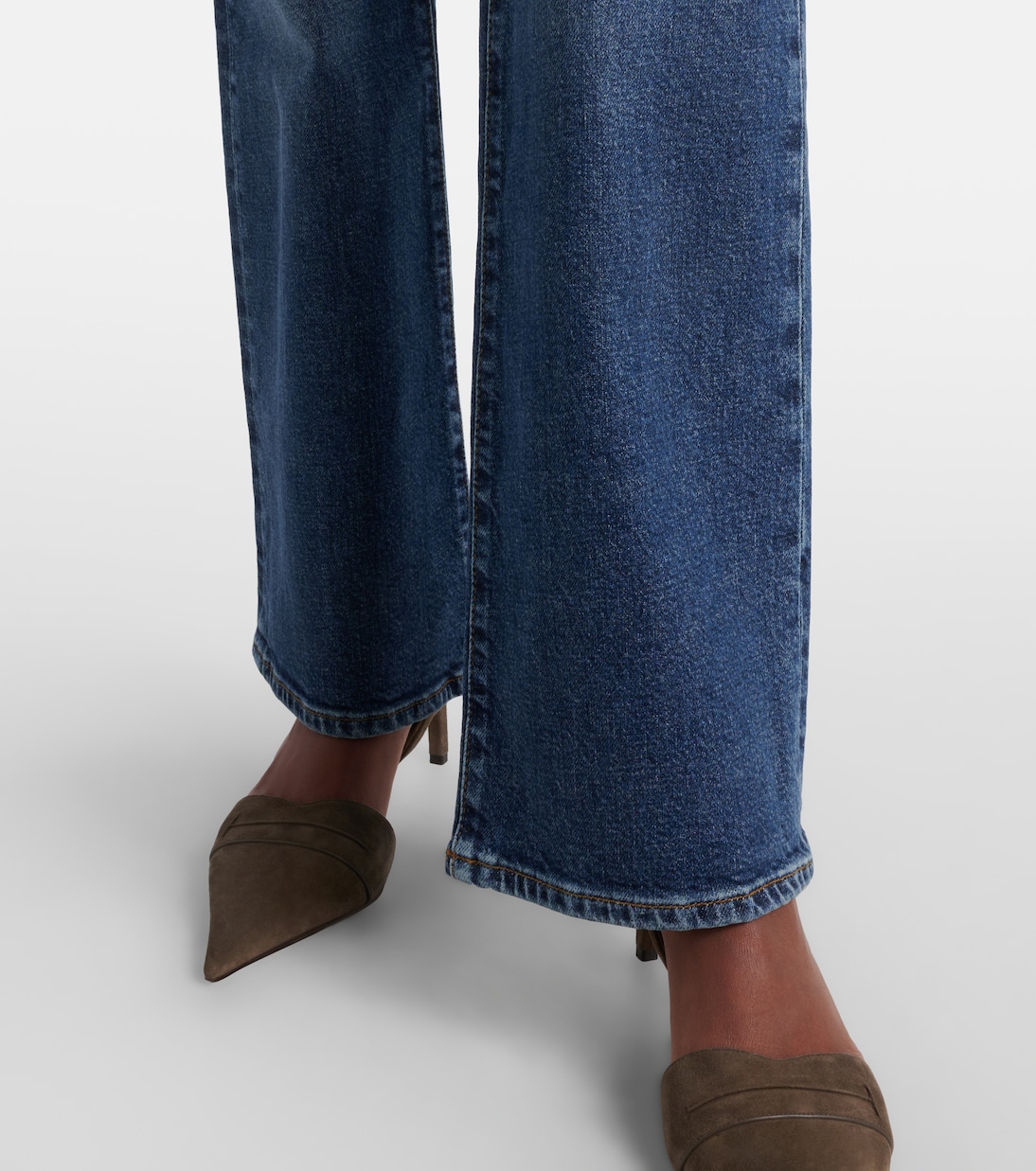 The Rodeo high-rise bootcut jeans | Frame