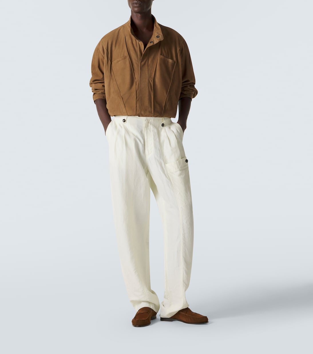 Giacca in suede | Giorgio Armani