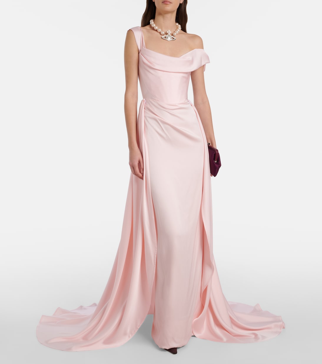 Nova Grace draped asymmetric gown | Vivienne Westwood