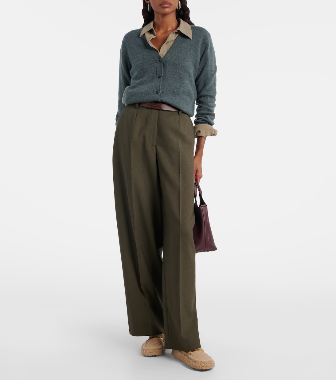 Gommino shearling driving shoes | Tod's