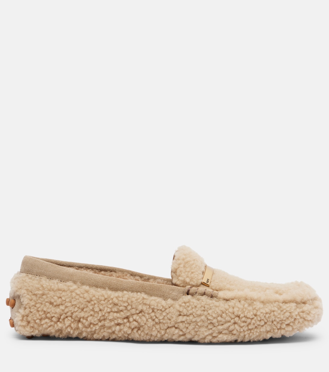 Gommino shearling driving shoes | Tod's