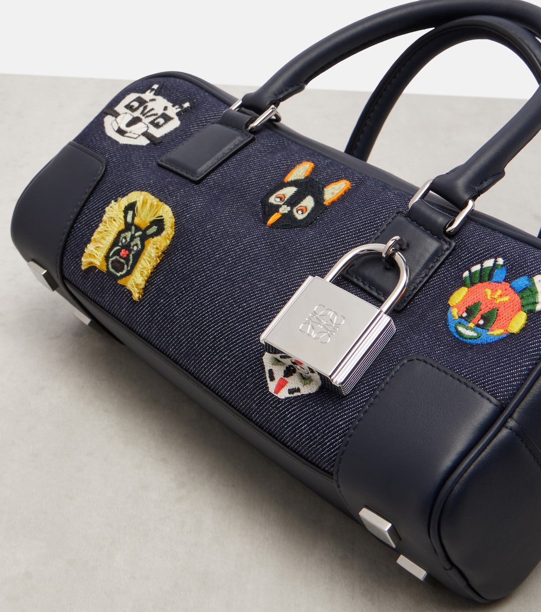 x Louis Wain Amazona 23 Short tote bag | Loewe