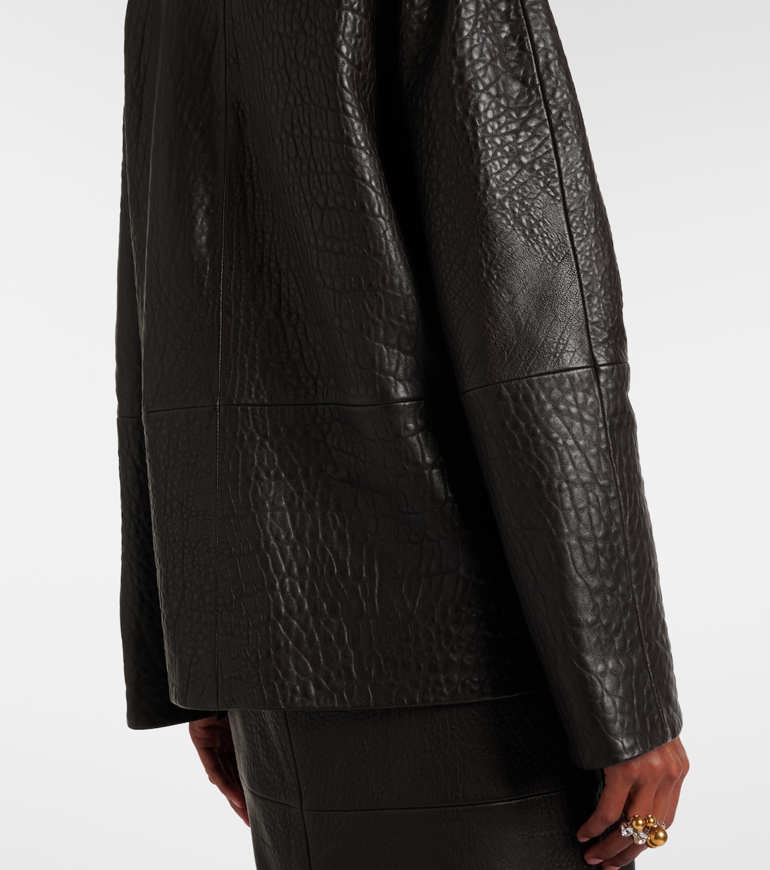 Barbs leather jacket | Joseph