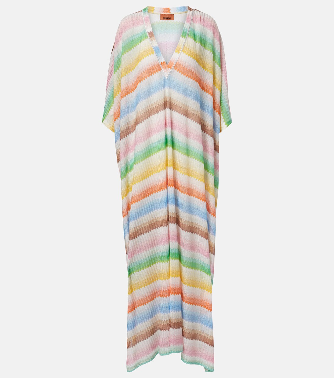 Kaftan aus Häkelstrick | Missoni