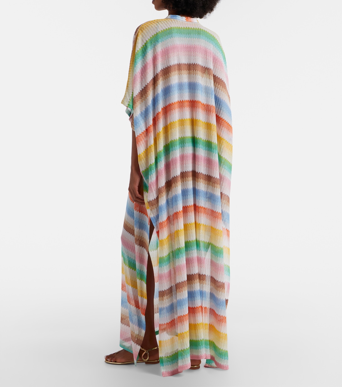 Kaftan aus Häkelstrick | Missoni