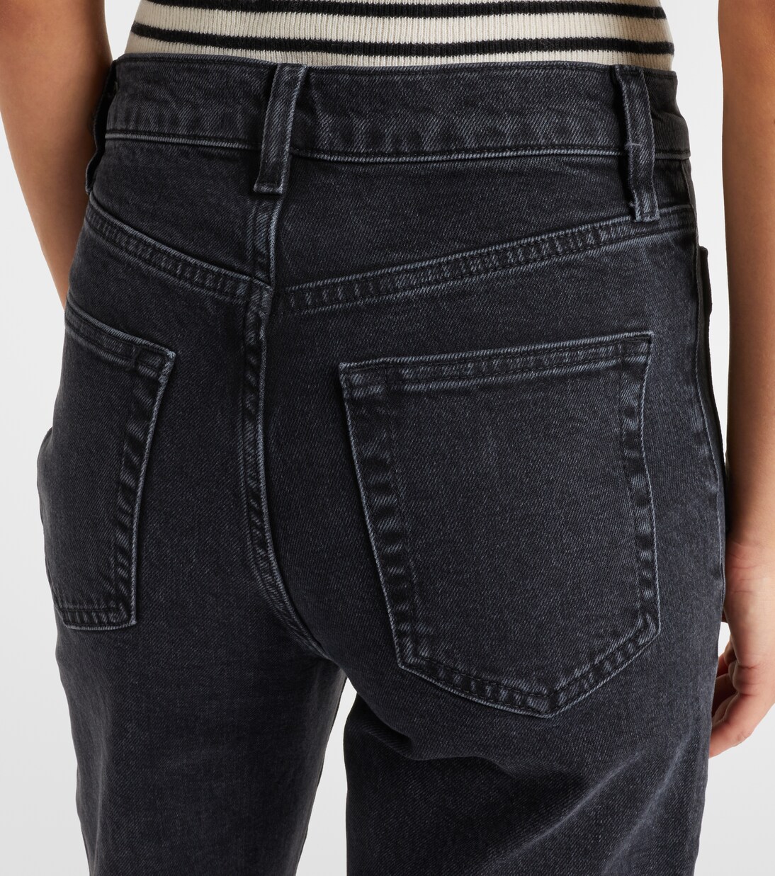 Arrow high-rise bootcut jeans | Frame