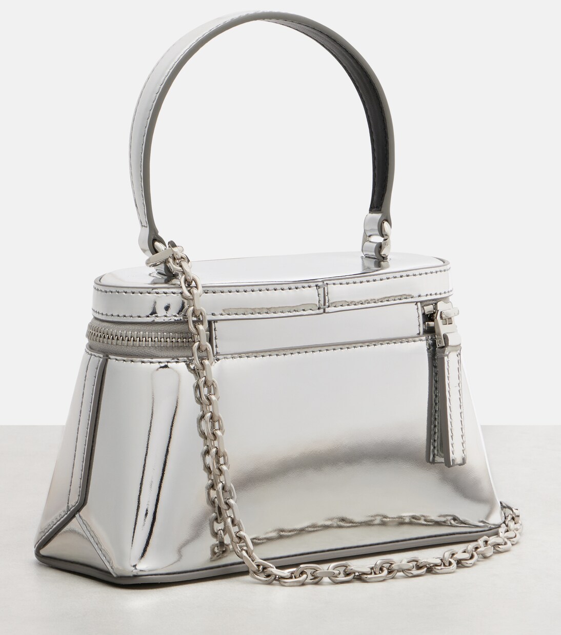Antigona Mini metallic leather vanity bag | Givenchy