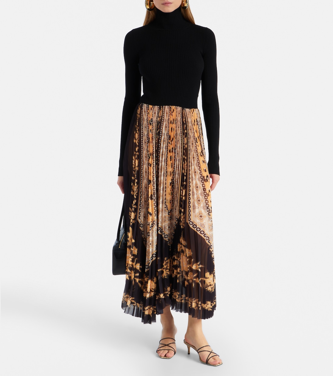 Midikleid Moondance aus Satin | La DoubleJ