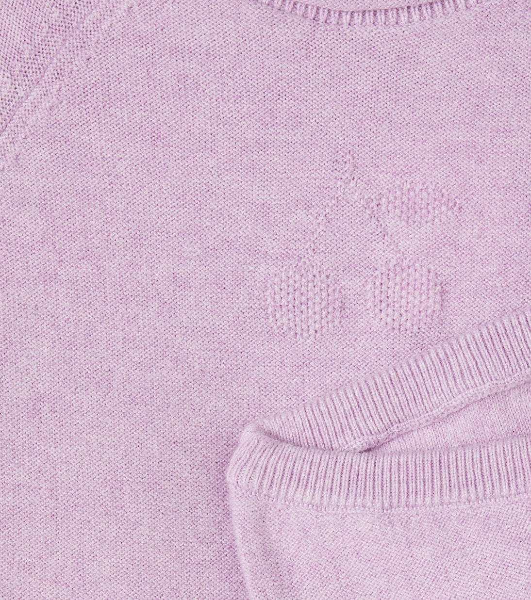 Loana cotton and cashmere sweater and pants set | Bonpoint