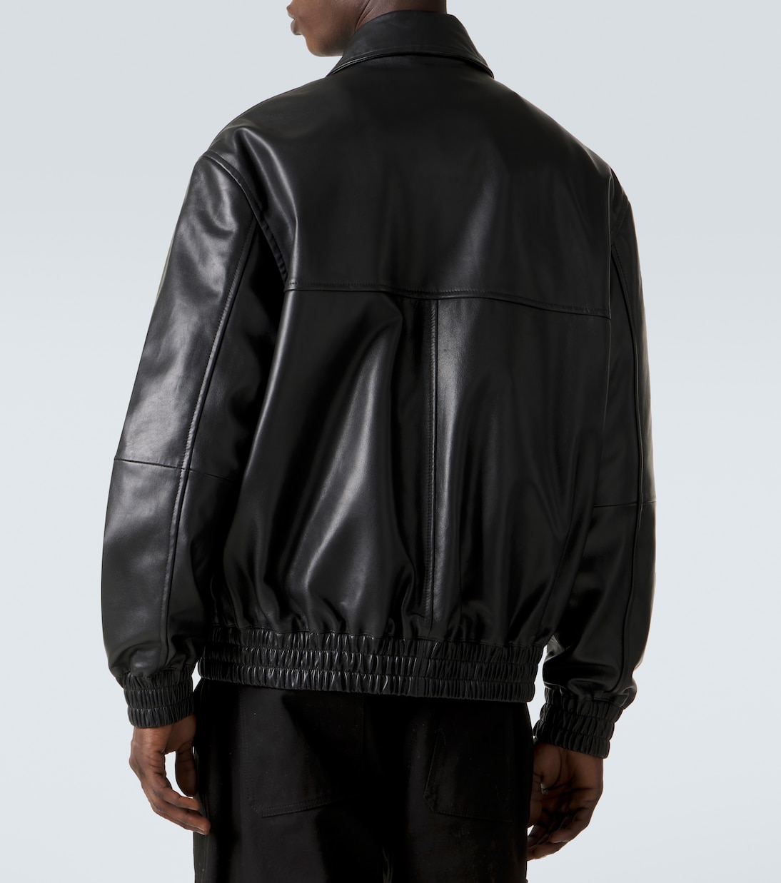 Veste blouson Piston en cuir | Studio Nicholson
