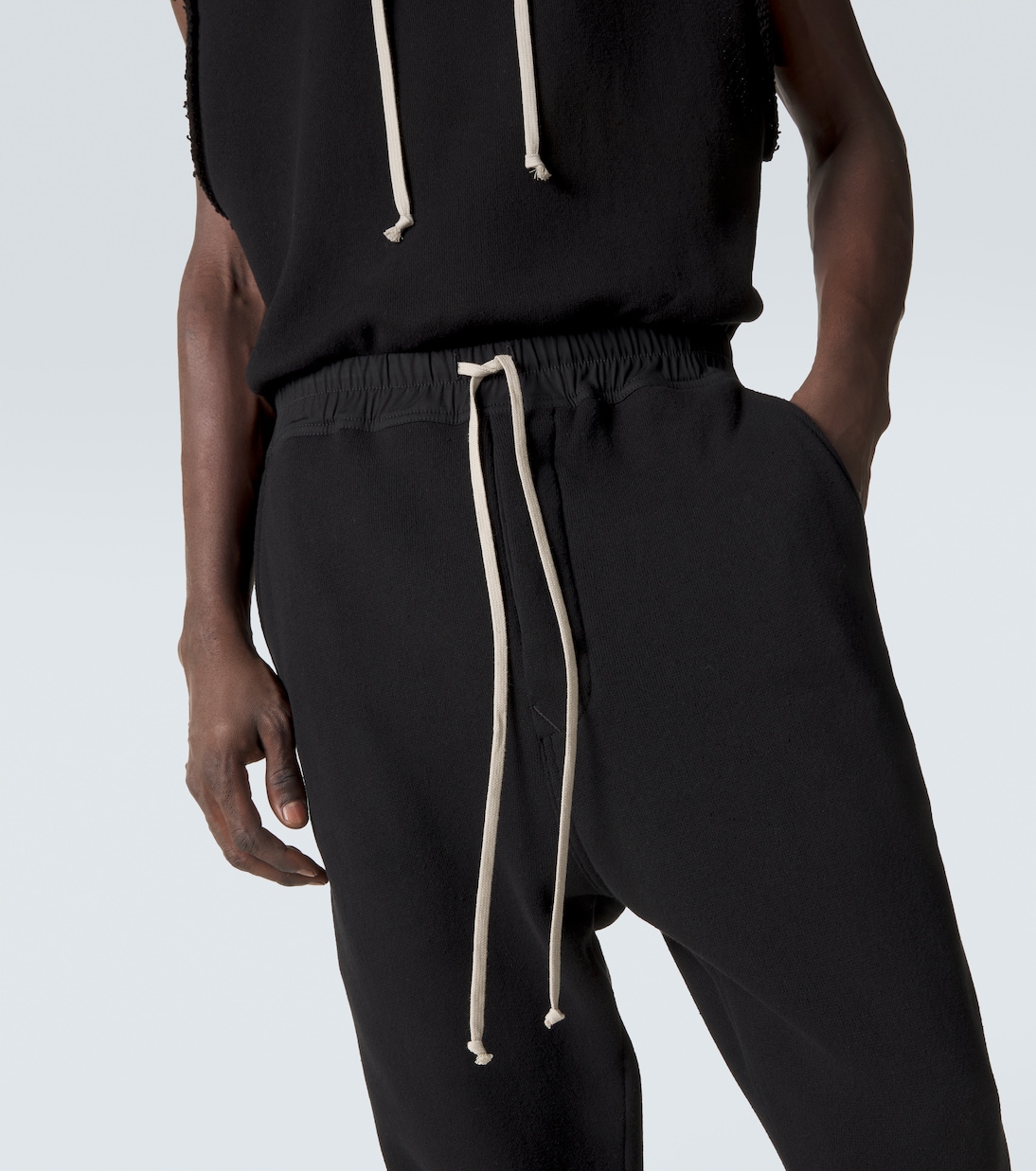 Pantalon de survêtement Tecuatl coton éponge | Rick Owens