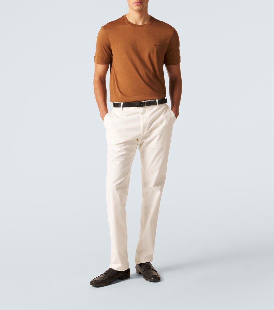 Logo cotton jersey T-shirt | Zegna