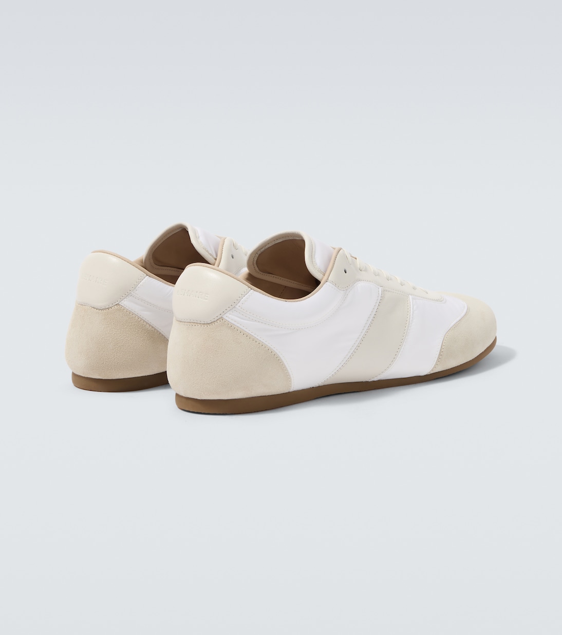 Soft suede-trimmed sneakers | Lemaire