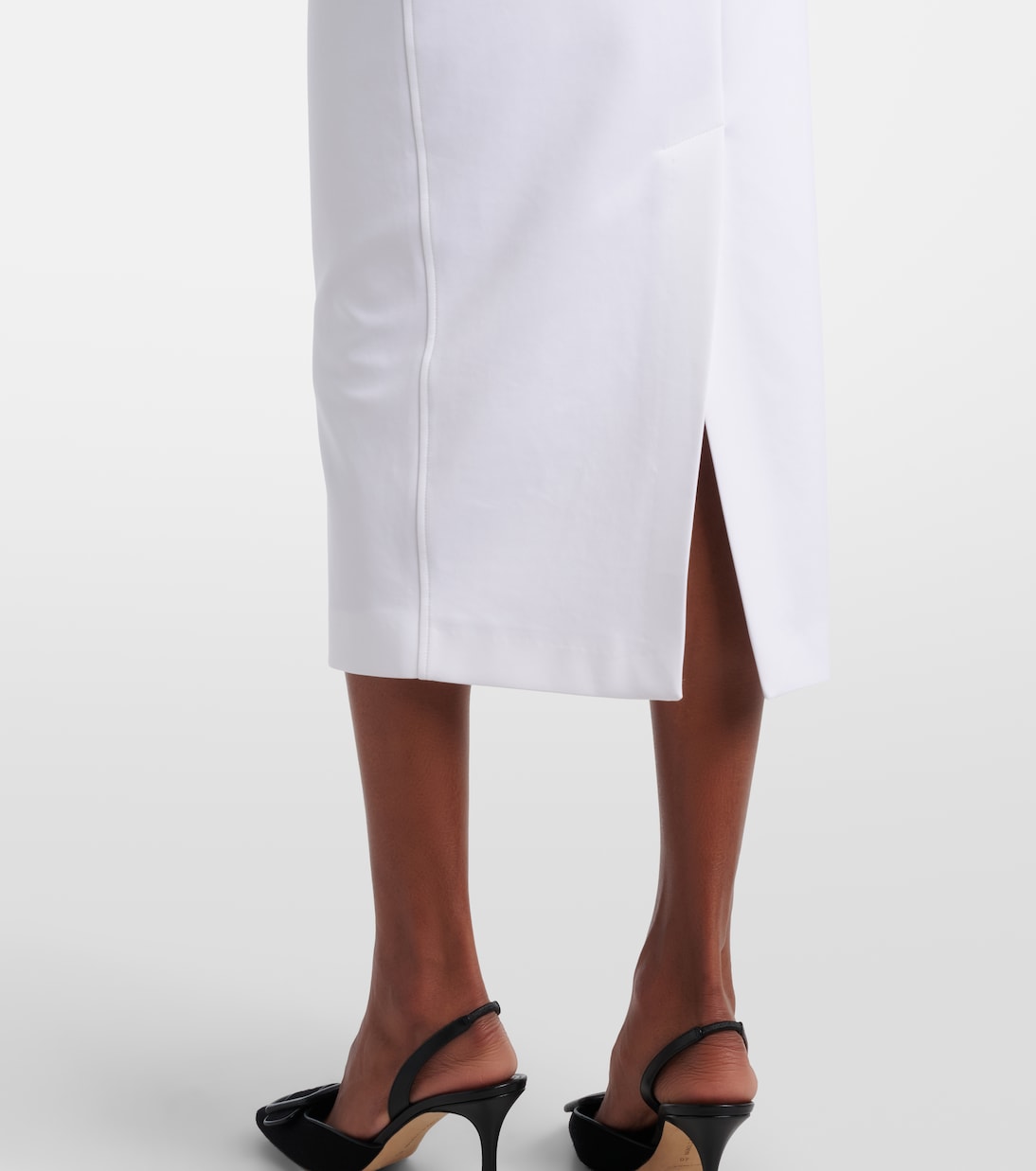 Piuma jersey pencil skirt | Max Mara