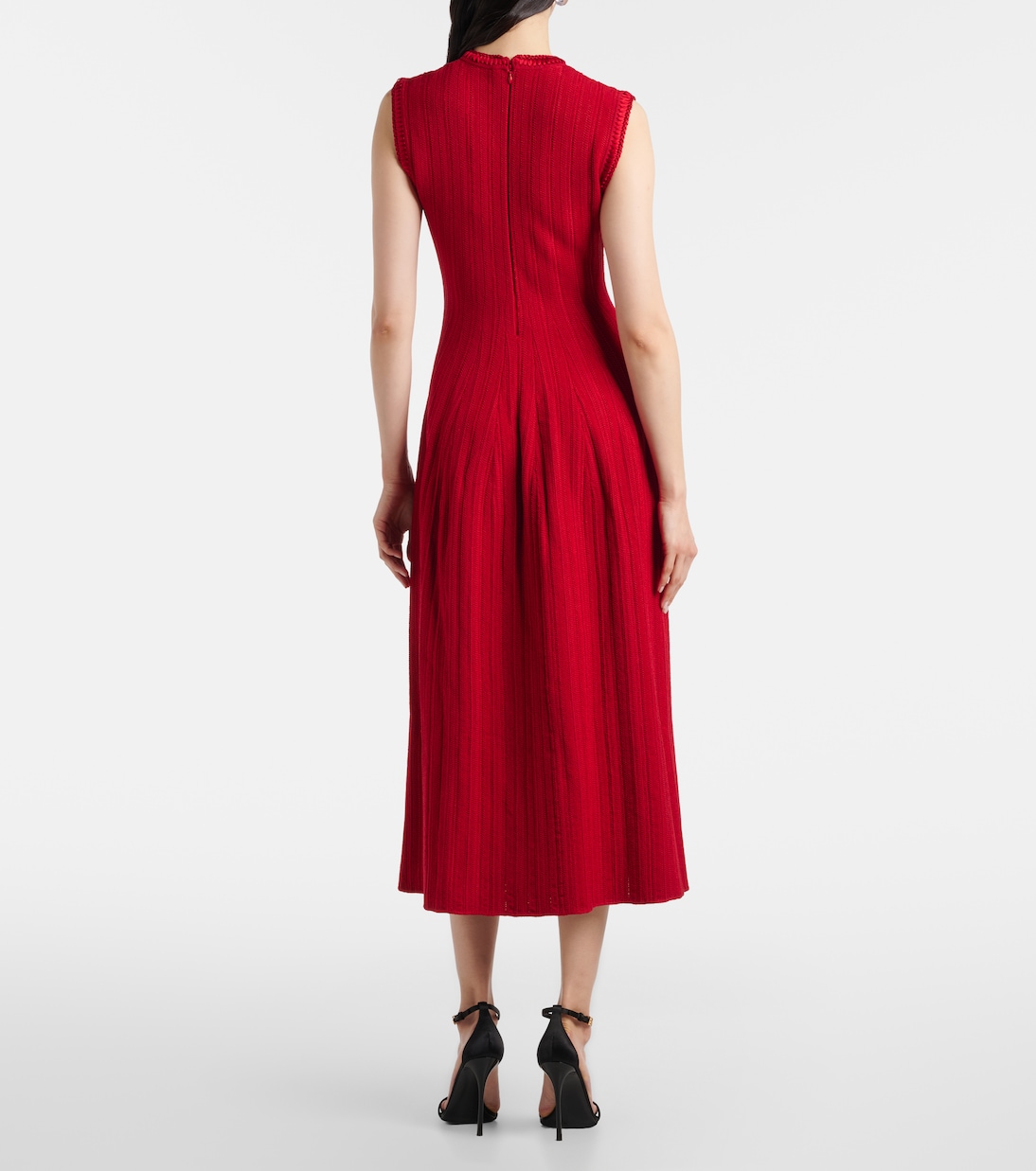 Midikleid aus einem Seidengemisch | Ralph Lauren Collection