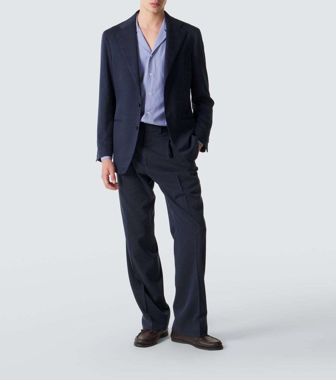 Silk suit jacket | Saman Amel