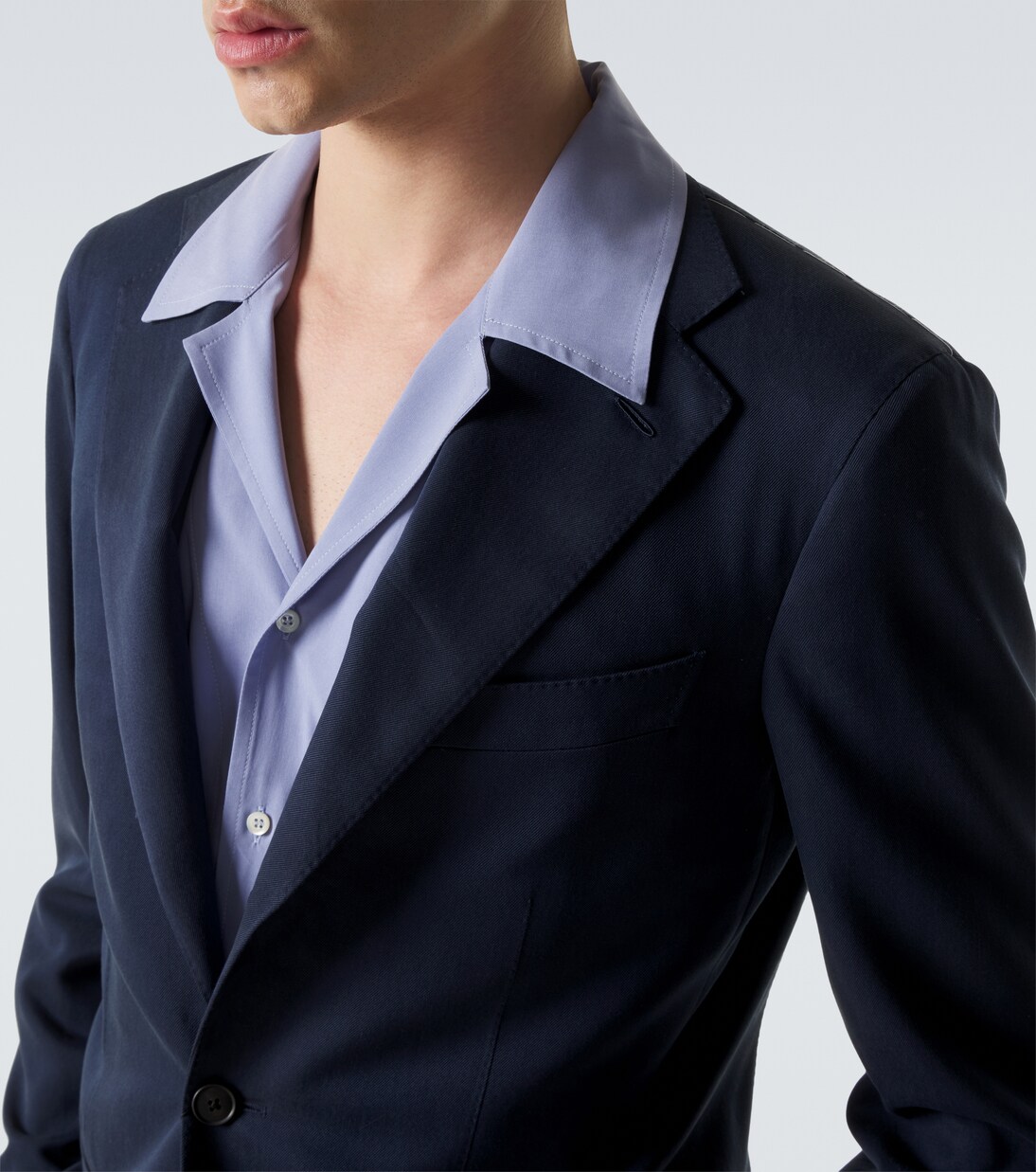 Silk suit jacket | Saman Amel