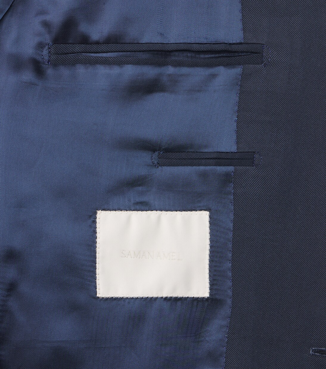 Silk suit jacket | Saman Amel