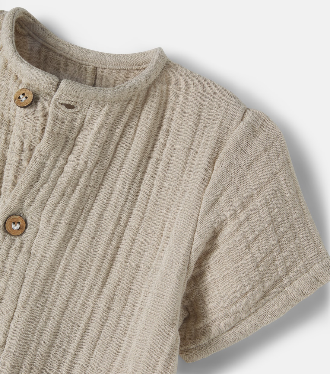 Baby Spieler Alex aus Baumwoll-Gaze | Wheat