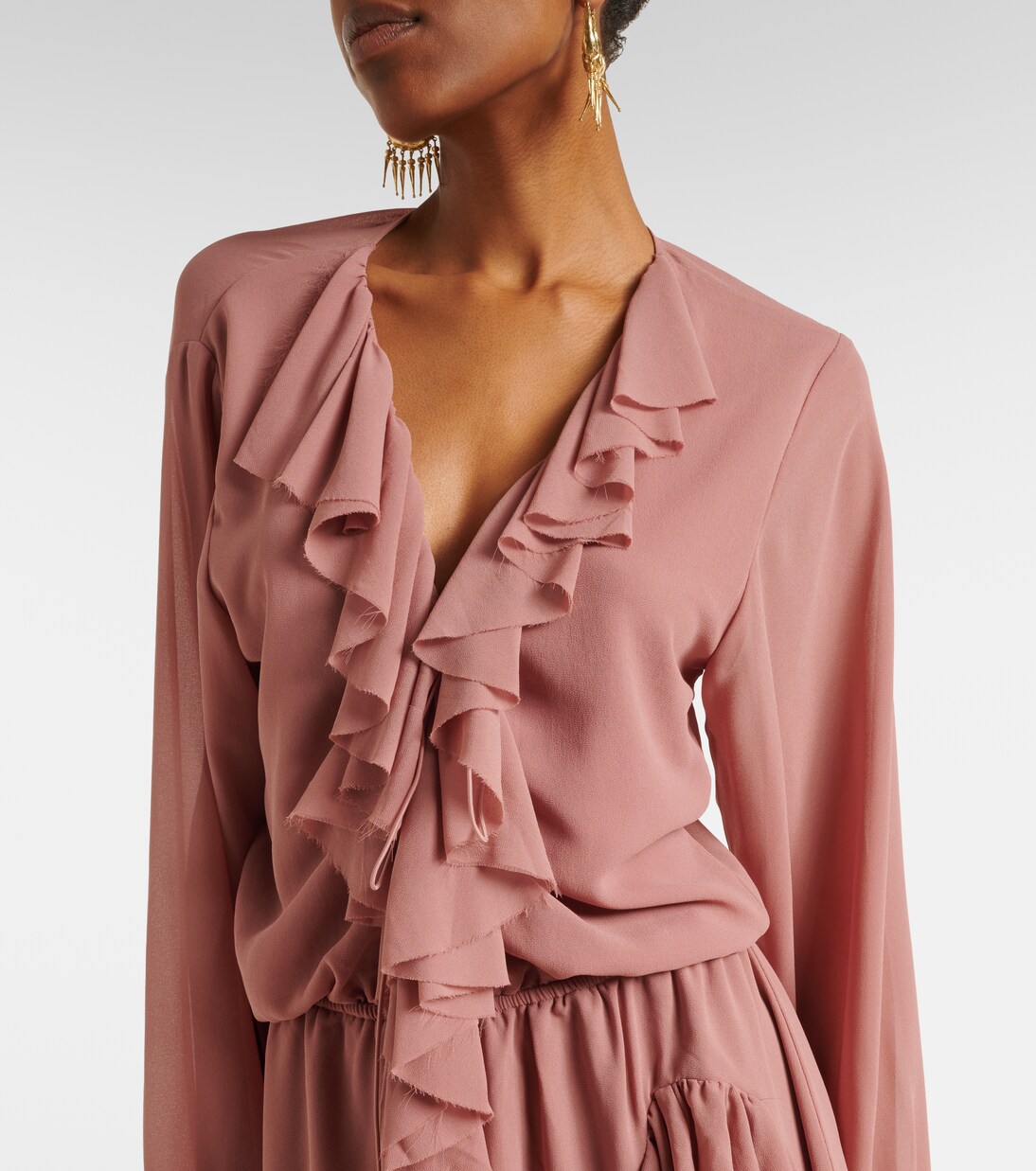 Bellen ruffled minidress | Bananhot